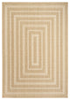 Nourison Tulum 6' x 9' Taupe Ivory Outdoor Rug