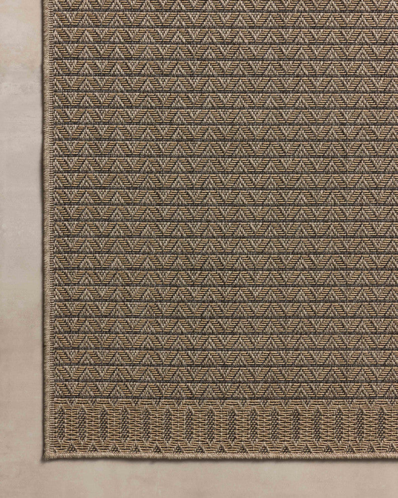 Chris Loves Julia x Loloi Providence Natural / Graphite 2'-3" x 7'-7" Runner Rug