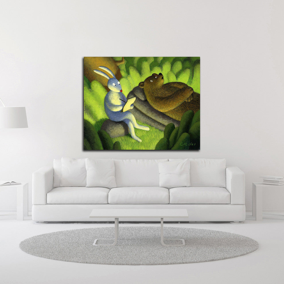 It"™s a Jungle Out There by Chris Miles, Print on Canvas, 40" x 32"