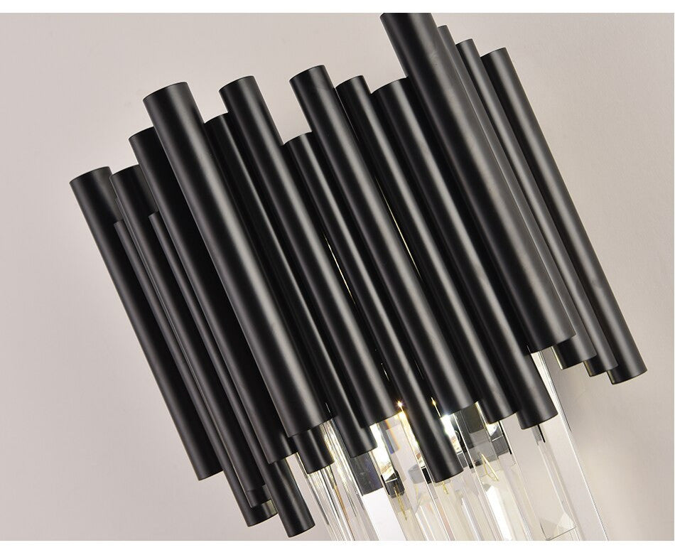 Modern Black wall decor for luxury living room