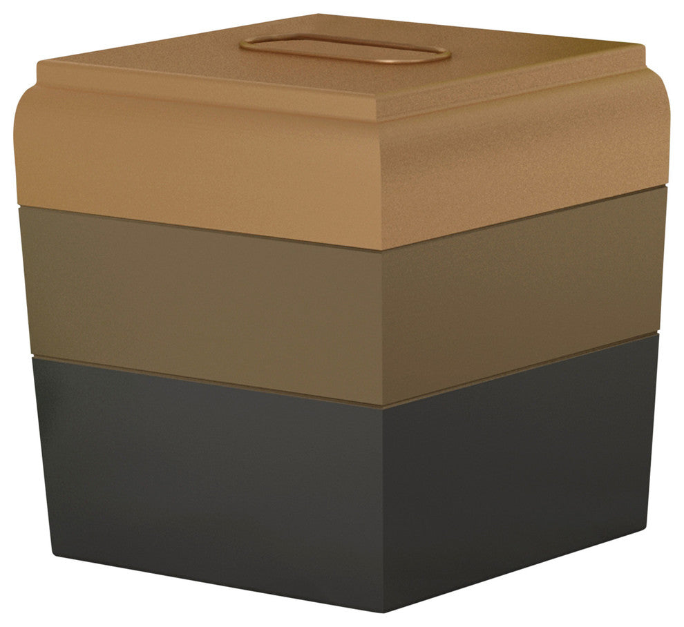 nu steel Horizon 3 Tone Copper Boutique Tissue
