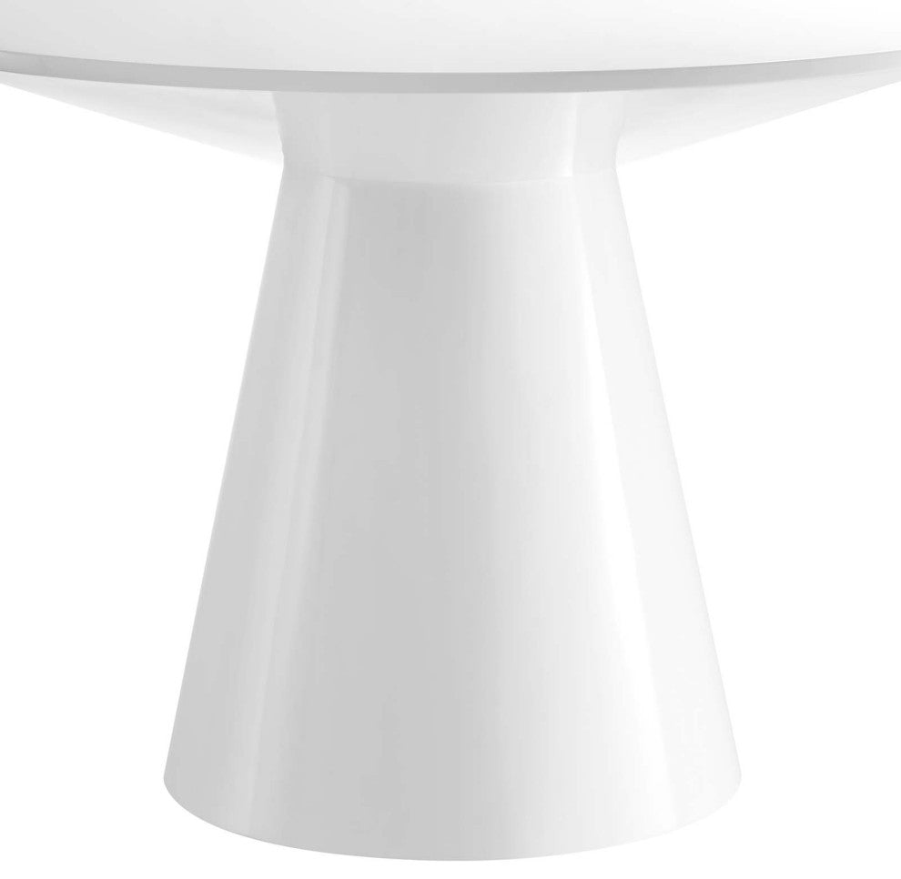 Provision 47" Round Dining Table, White