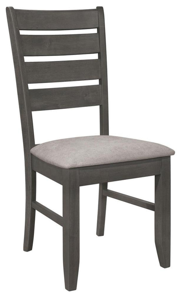 Dalila 5-piece Rectangular Dining Set Grey and Dark Grey