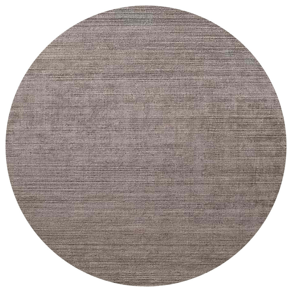 Ahgly Company Indoor Round Mid-Century Modern Area Rugs, 6' Round