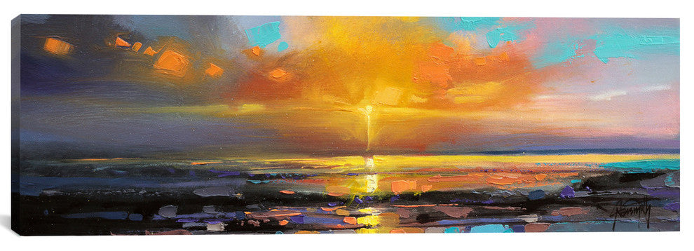 "Sunburst" by Scott Naismith, 16"x48"