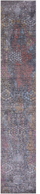 Runner Handmade Wool & Silk Modern Rug 2' 7" X 14' 1" - Q14909