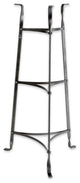 Handcrafted 3-Tier Designer Stand Hammered Steel (Unassembled)