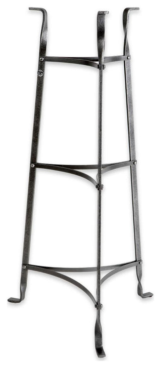 Handcrafted 3-Tier Designer Stand Hammered Steel (Unassembled)