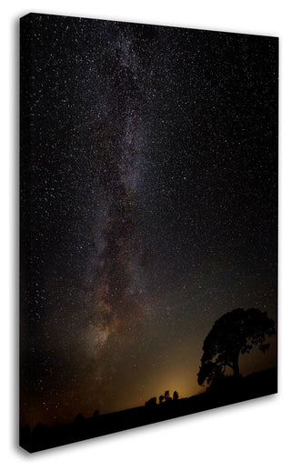 Kaspars Kurcens 'Milkyway' Canvas Art, 47x35