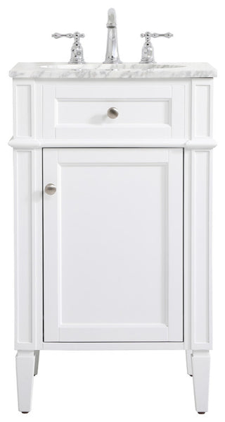 Home Living 21" Single Bathroom Vanity, White