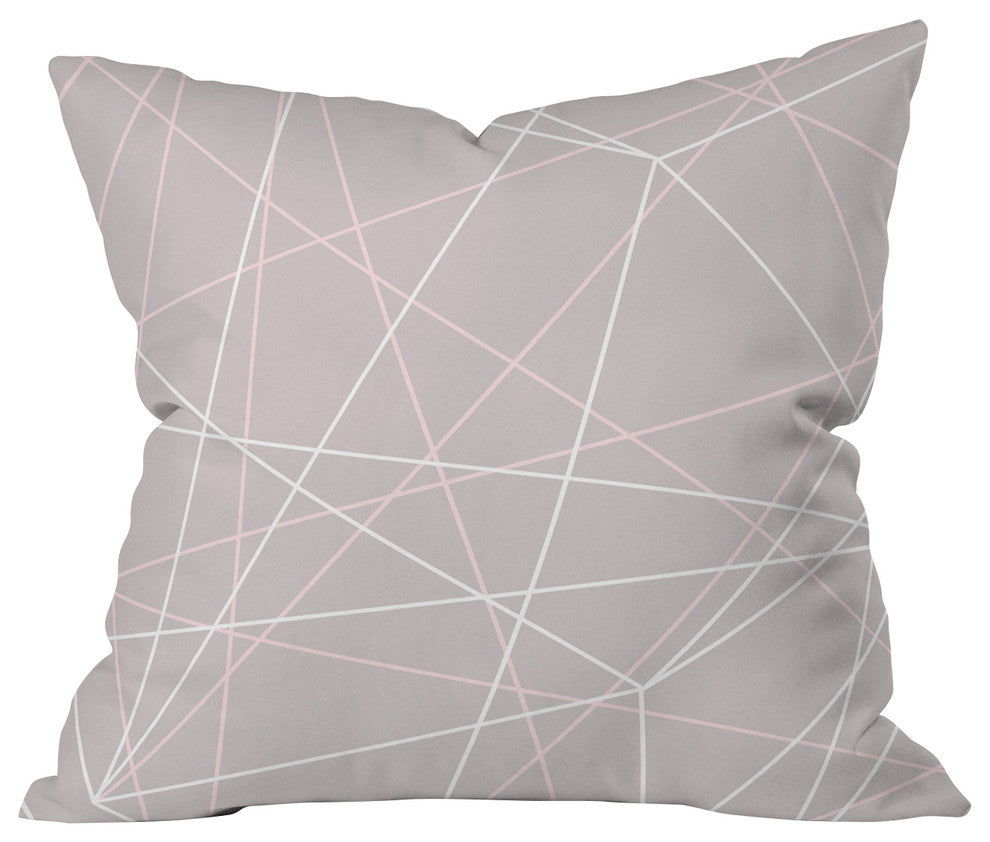 Mareike Boehmer Pastel Lines 1 Throw Pillow