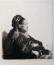 "La Mere de Rembrandt au Bonnet de Dentelle, B343" Heliogravure