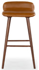 Safavieh Couture Tazmyn Barstool, Brown/Walnut