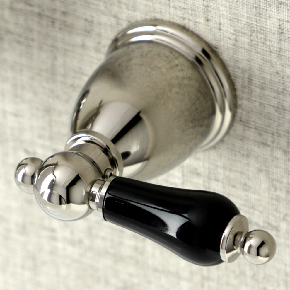 Kingston Brass KS1226PKL Two-Handle Wall Mount Bathroom Faucet, Polished Nickel