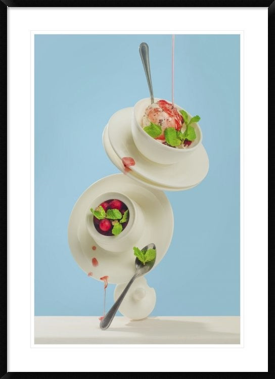 "Cranberry Syrup" Framed Digital Print by Dina Belenko, 32x44"