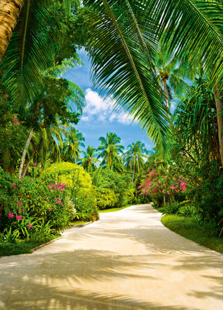 DM438 Tropical Pathway Wall Mural