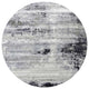 Ahgly Company Indoor Round Mid-Century Modern Area Rugs, 4' Round