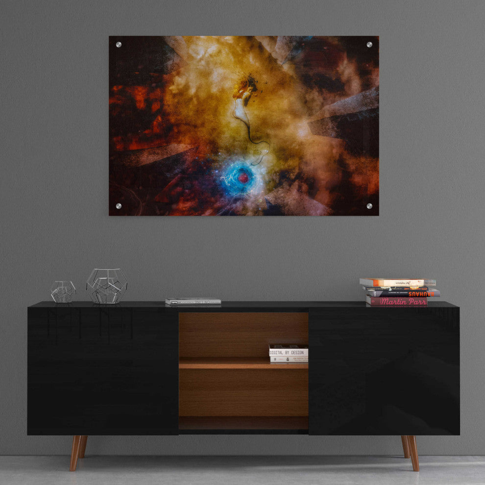 Epic Art 'The Sufferer' by Mario Sanchez Nevado, Acrylic Glass Wall Art, 36"x24"