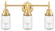Innovations 447-3W-SG-G314 3-Light Bath Vanity Light, Satin Gold