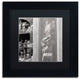 Alan Blaustein ''Il Pane I'' Art, Black Frame, Black Mat, 11x11