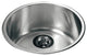 Dawn Top Mount Round Single Bowl Bar Sink