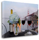 "Dream Cafe Golden Gate Bridge - 13" By Alan Blaustein, Gallery Wrap Canvas