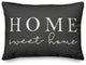 Home Sweet Home  Outdoor Throw Pillow, 14x20