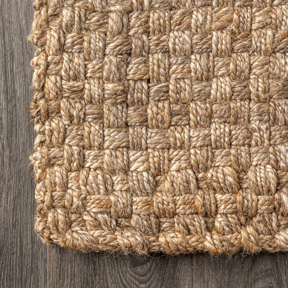 Estera Hand Woven Boucle Area Rug, 8 X 10