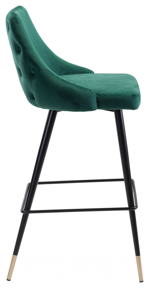 Piccolo Bar Chair Green