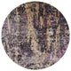 Ahgly Company Indoor Round Mid-Century Modern Area Rugs, 3' Round