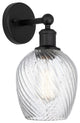 Innovations 616-1W-BK-G292 Salina 1 Light 5" Sconce, Matte Black