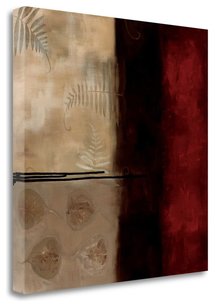 "Russet Fern II" By Laurie Maitland, Giclee Print on Gallery Wrap Canvas