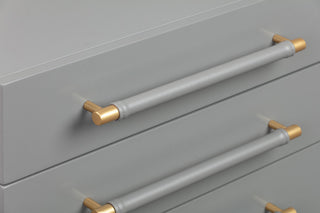 Trident Nightstand, Gray