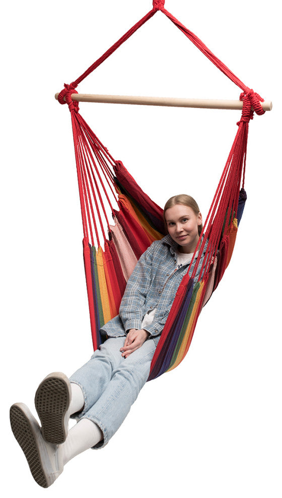 Brazilian Hammock Chair, Hot Colors