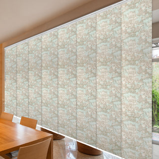 Florentina 8-Panel Track Extendable Vertical Blinds 130-175"W