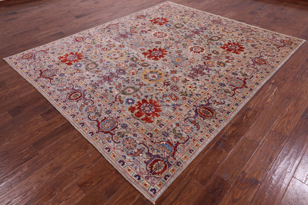 Hand-Knotted Persian Fine Serapi Wool Rug 7' 10" X 9' 6" - Q12437
