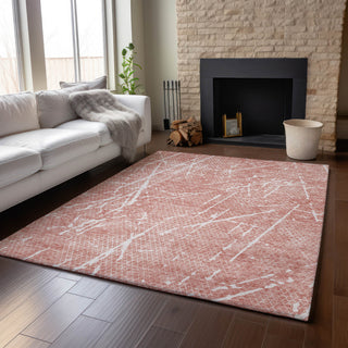 Premium Machine Washable Mayfield AMF628 Blush 3' x 5' Rug
