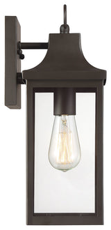 1-Light Exterior Wall Sconce, Bronze