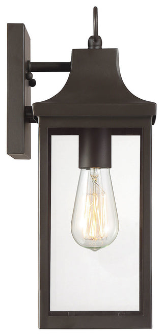 1-Light Exterior Wall Sconce, Bronze