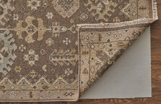 Aleska Traditional Oriental, Brown/Ivory, 2'6"x10' Runner