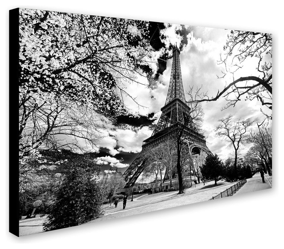 Philippe Hugonnard 'Eiffel Tower' Canvas Art, 19"x12"