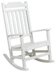 Winston All-Weather Poly Resin Rocking Chair in White