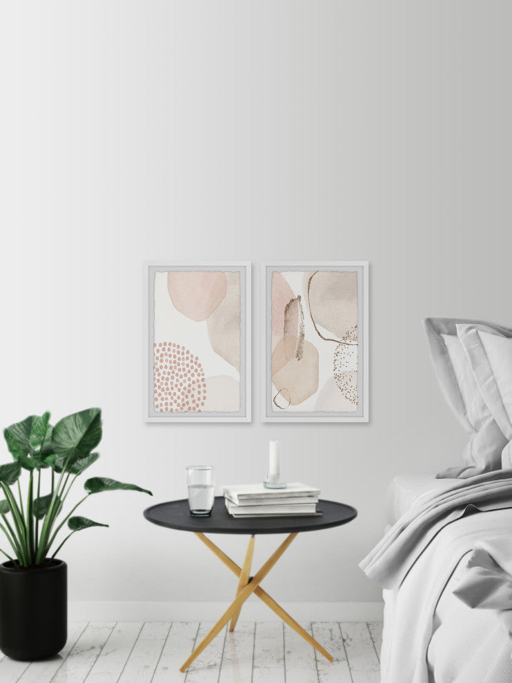 Critical Density Diptych, 2-Piece Set, 30x45 Panels