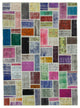 Rug N Carpet - Handmade Oriental 5' 8" x 7' 10" Vintage Patchwork Area Rug