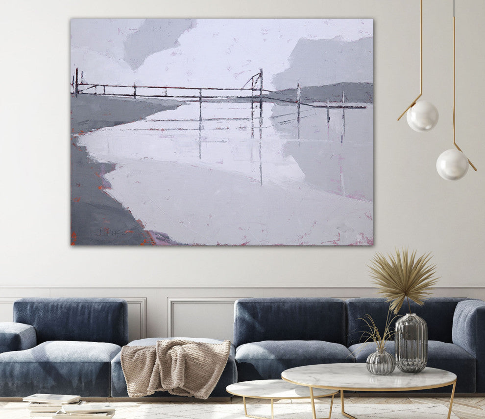 Tidal River - 72 x 54 by John Rufo