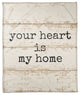Your Heart is My Home 50x60 Coral Fleece Blanket
