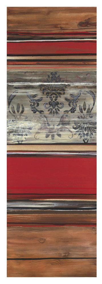 "Diary Of A Duchess II" Digital Paper Print by Joan Elan Davis, 20"x56"