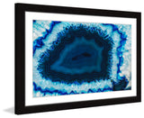 "Blue Anger" Framed Art Print