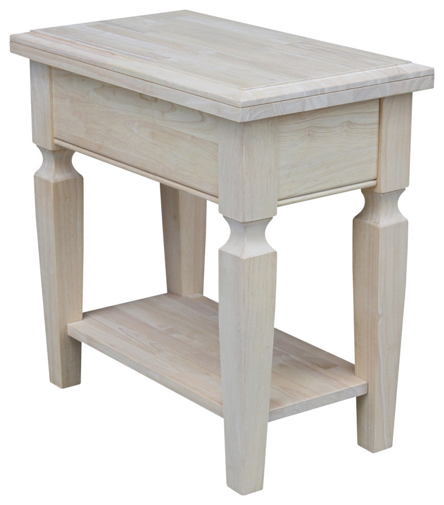 Vista Side Table, Unfinished