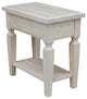 Vista Side Table, Unfinished